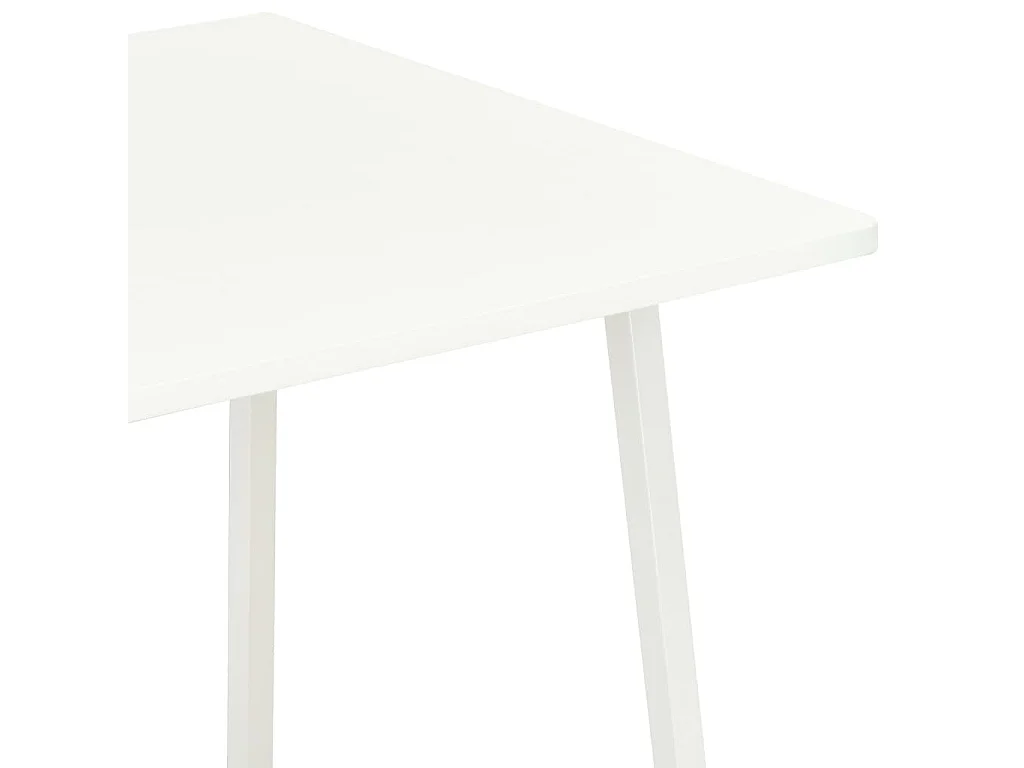 Bureau avec étagère Blanc 102x50x117 cm