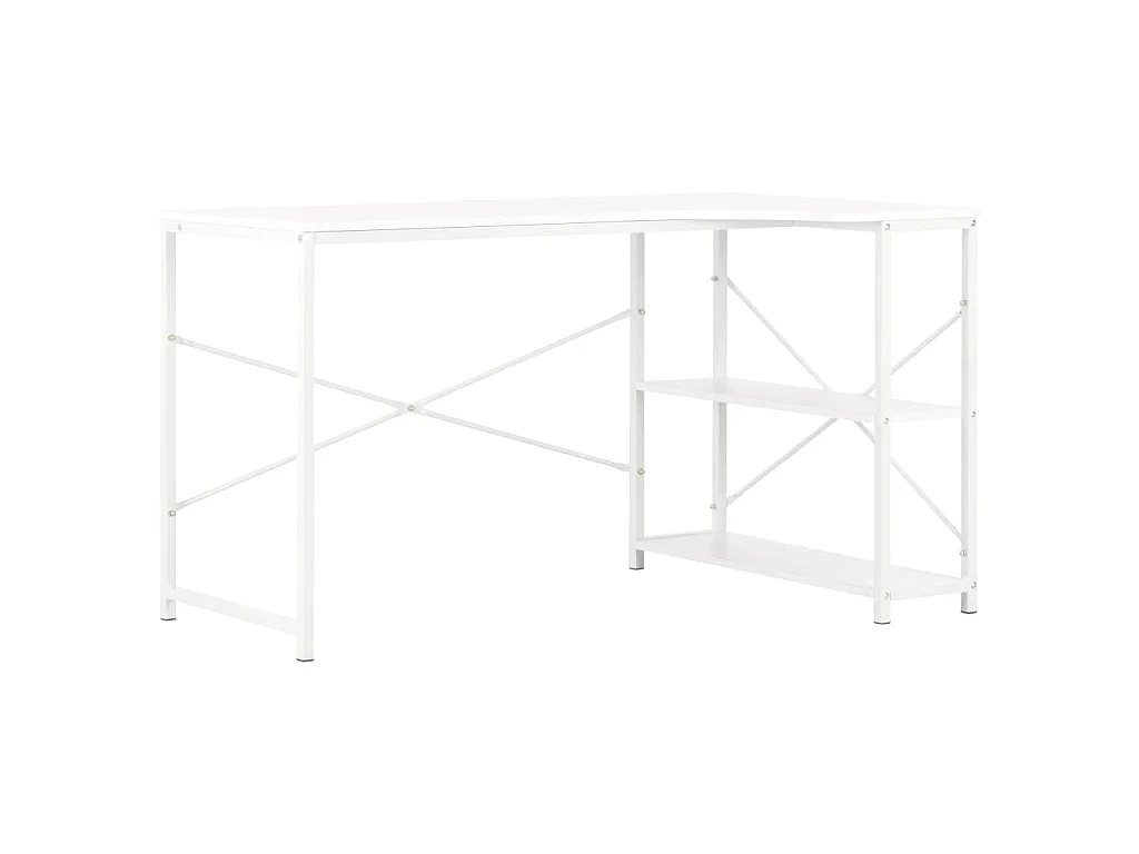 Computerbureau 120x72x70 cm wit