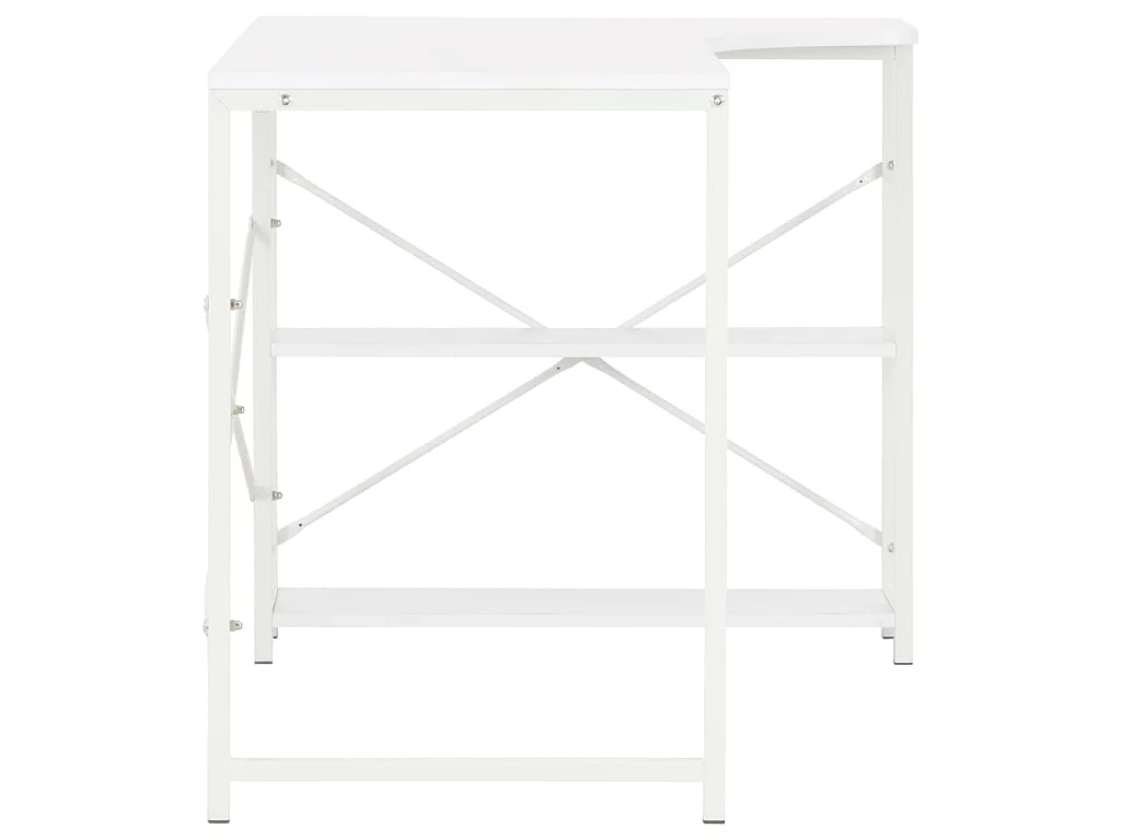 Computerbureau 120x72x70 cm wit