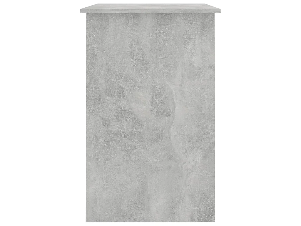 Bureau 100x50x76 cm bewerkt hout betongrijs