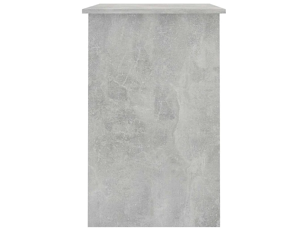 Secretária 100x50x76 cm derivados de madeira cinzento cimento