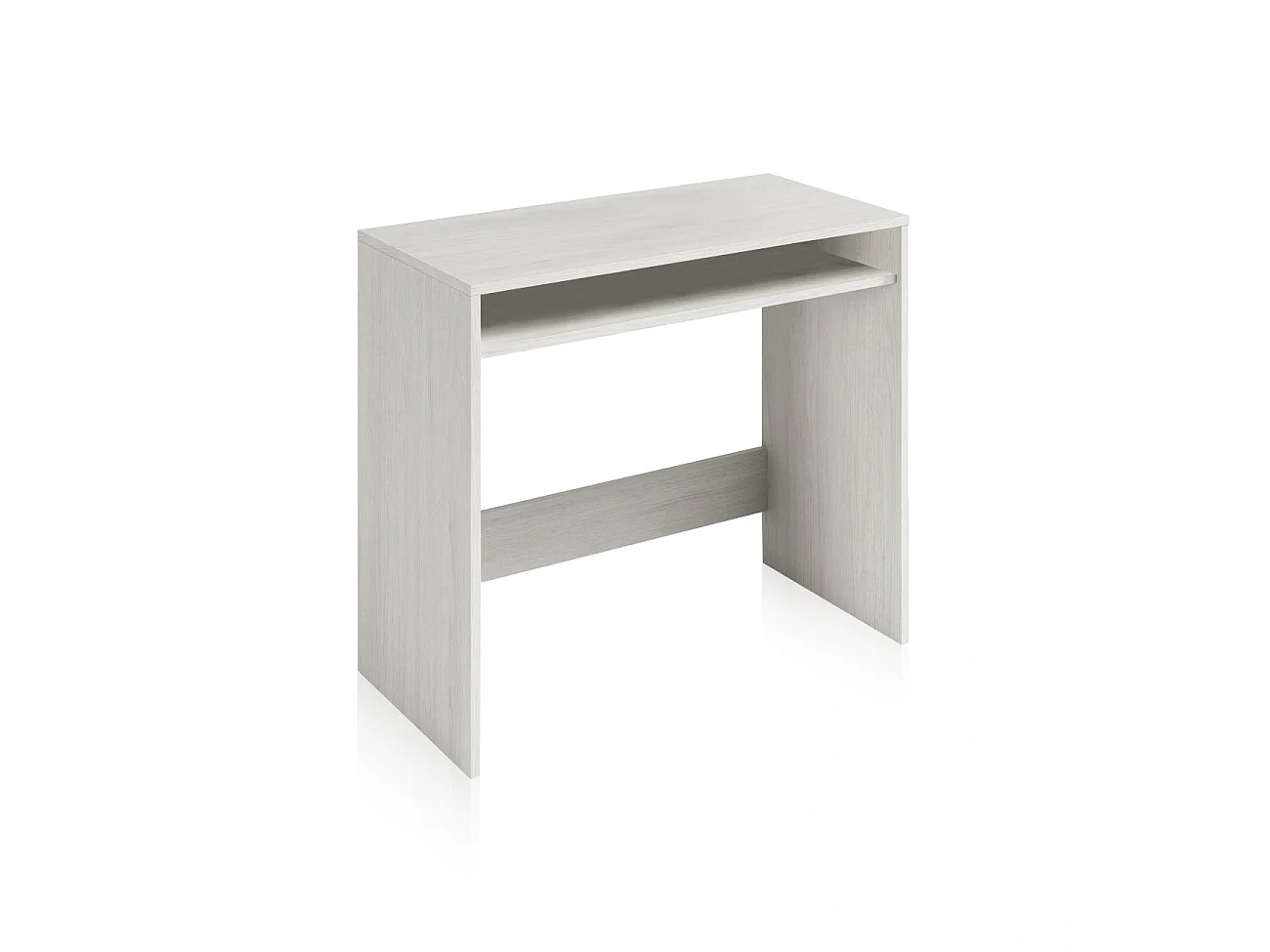 Mesa de escritorio compacta en blanco alpes 43x79 cm Oak Blanco Alpes