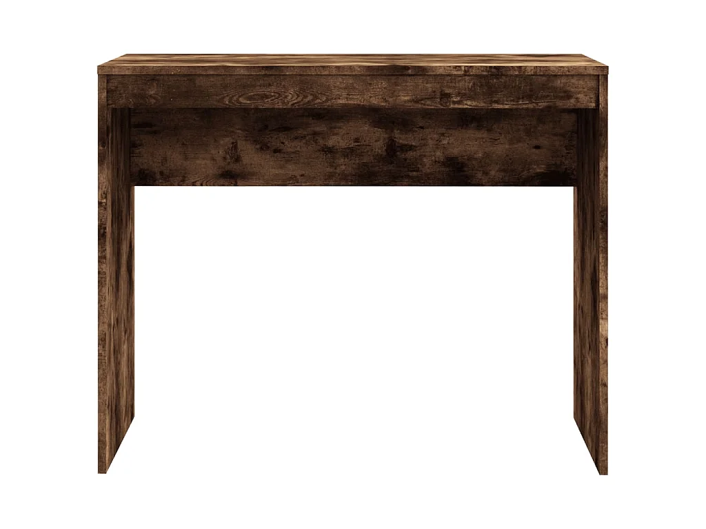 Bureau Chêne fumé 90x40x72 cm Bois d'ingénierie