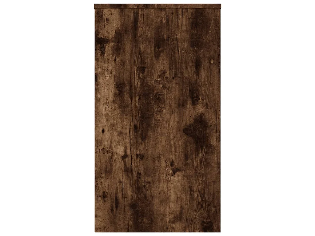 Bureau Chêne fumé 90x40x72 cm Bois d'ingénierie