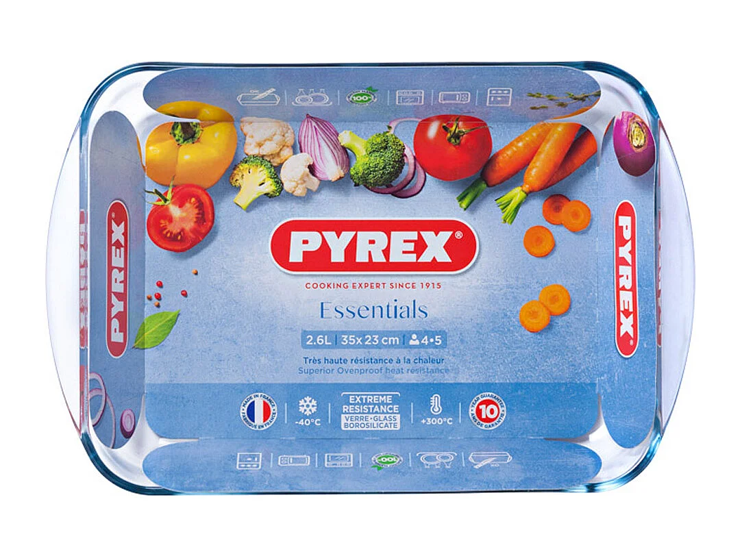Fuente Cook&Enjoy Pyrex para horno con asas 6x35x23 cm
