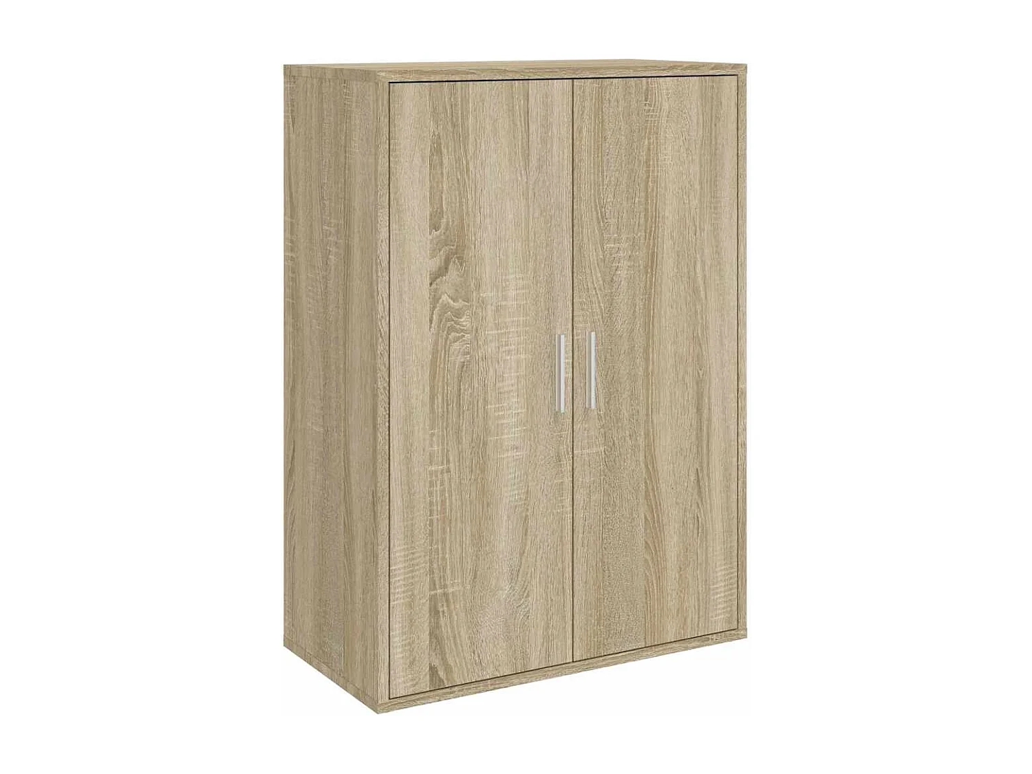 Dressoir 60x31x84 cm bewerkt hout sonoma eikenkleurig