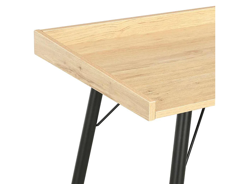 Bureau Chêne 90x50x79 cm