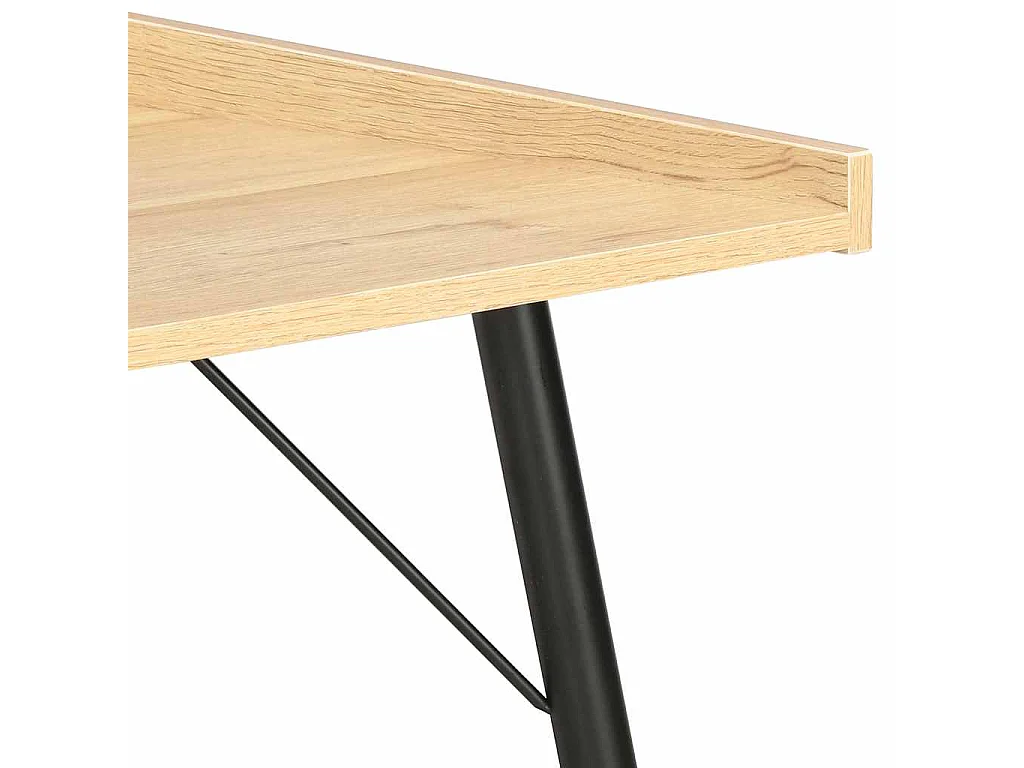Bureau Chêne 90x50x79 cm