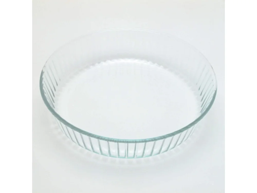 Molde hondo de tarta para horno Classic Pyrex redondo vidrio Ø27x6 cm