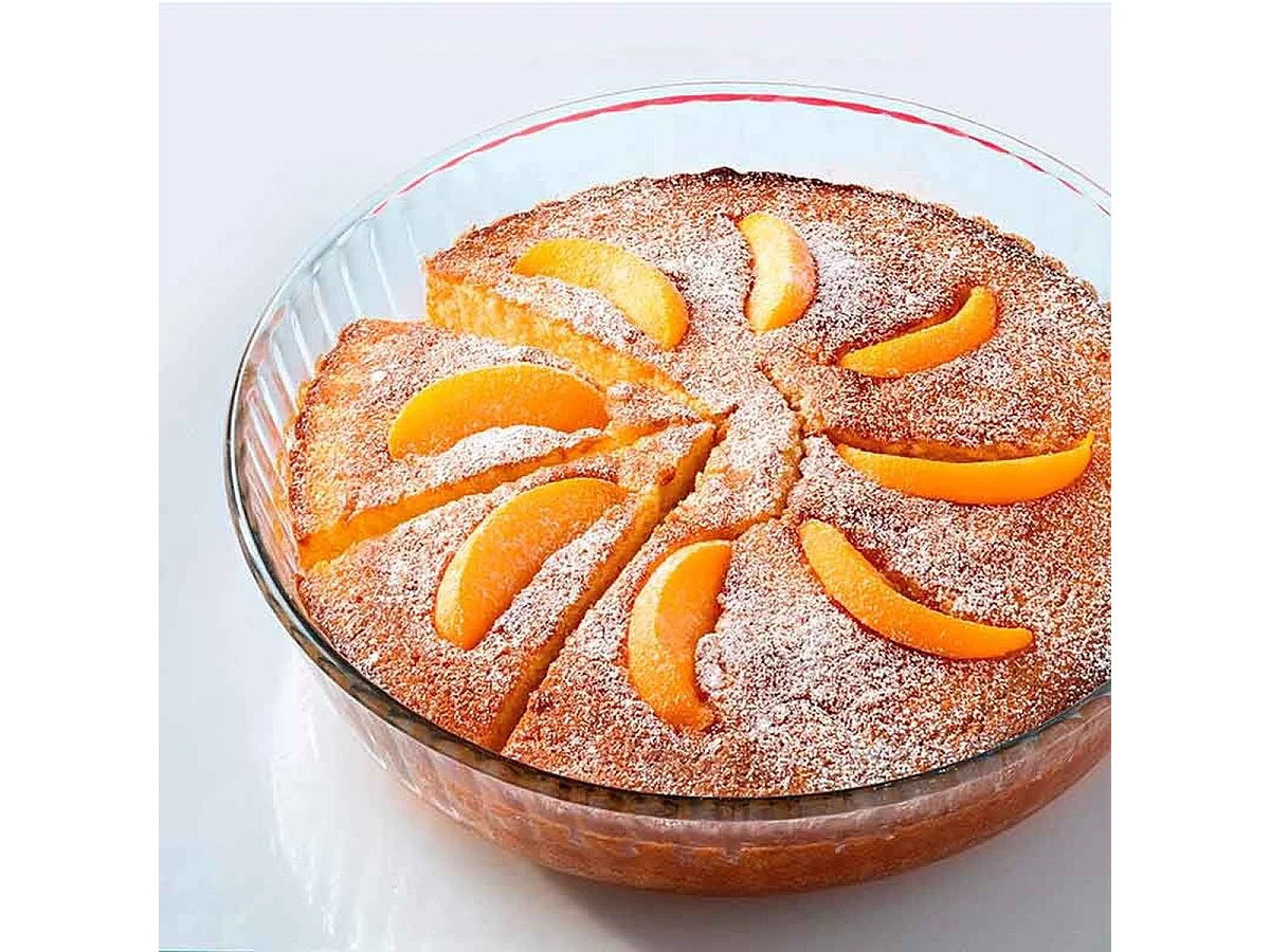 Molde hondo de tarta para horno Classic Pyrex redondo vidrio Ø27x6 cm