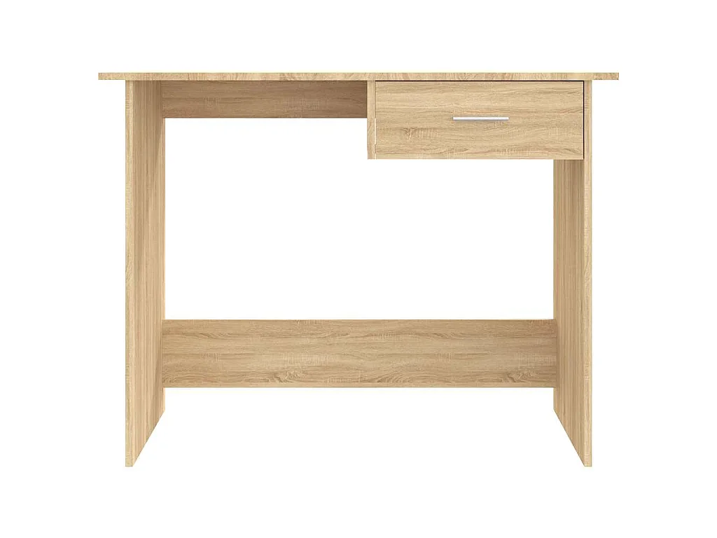 Bureau Chêne sonoma 100x50x76 cm Bois d’ingénierie