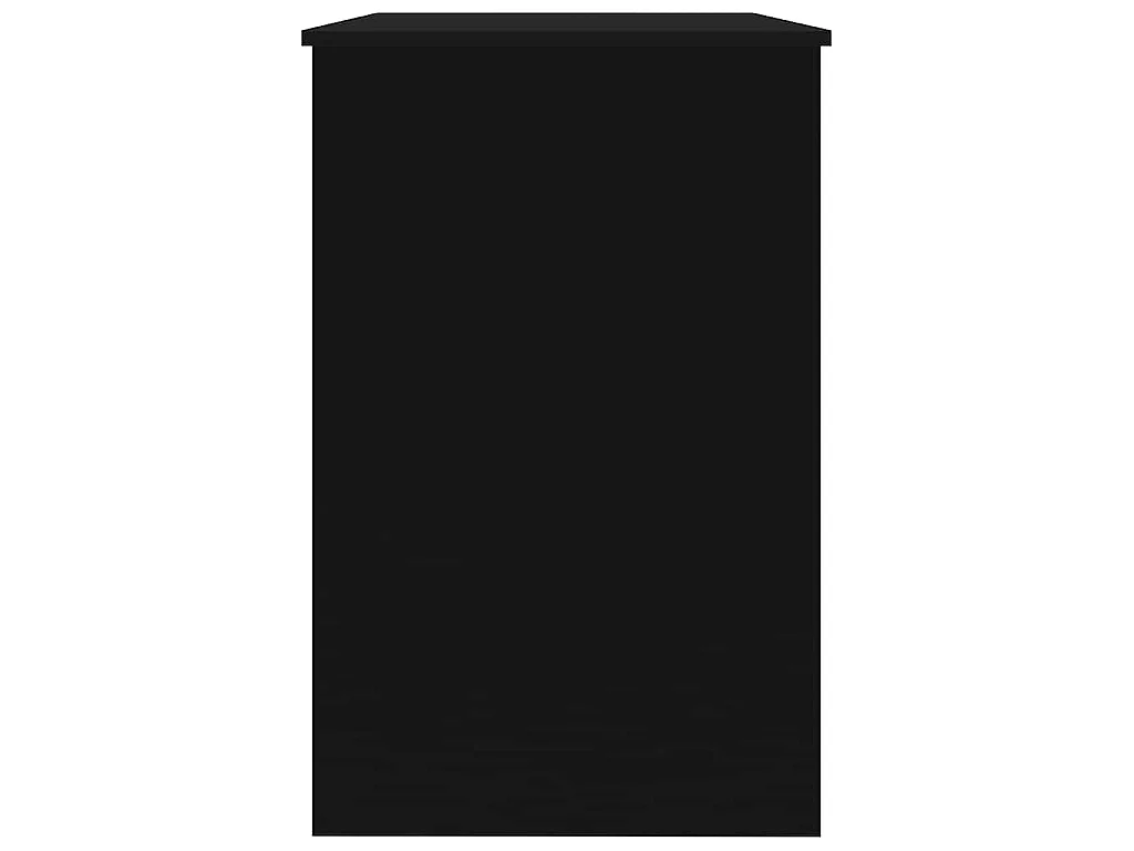 Bureau Noir 100x50x76 cm Bois d’ingénierie