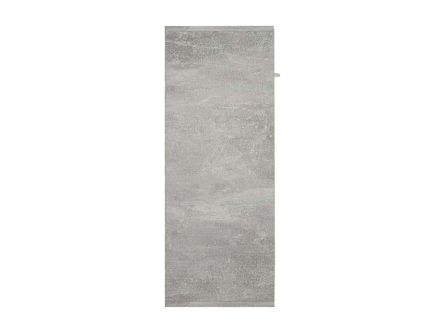 Aparador de madera contrachapada gris hormigón 60x30x75 cm