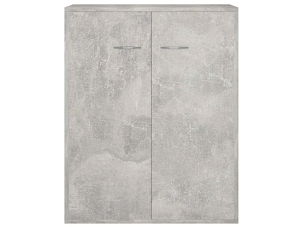 Aparador 60x30x75 cm contraplacado cinzento cimento