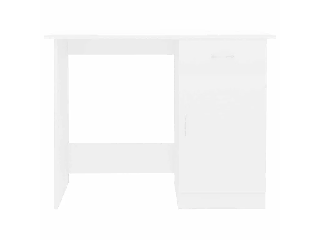 Bureau Blanc 100x50x76 cm Bois d'ingénierie