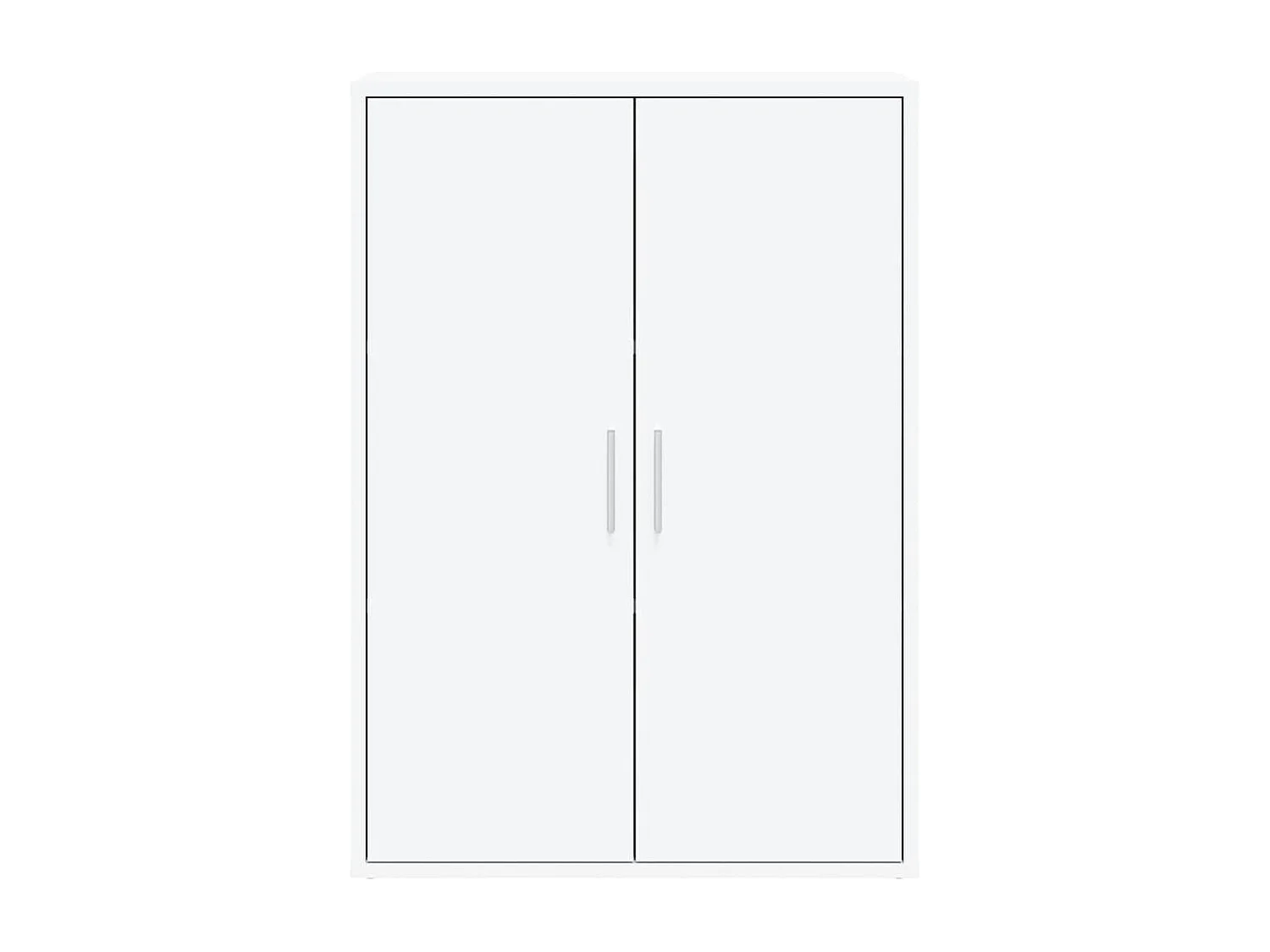 Buffet blanc 60x31x84 cm bois d'ingénierie