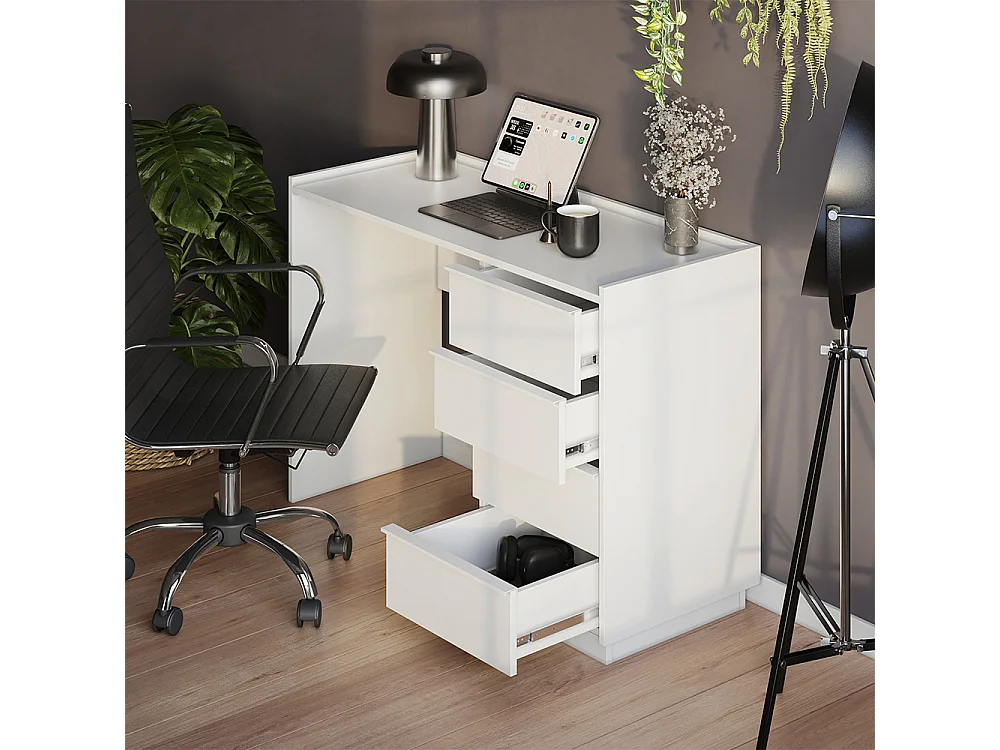 Bureau blanc 110x45x77.2 viktoria