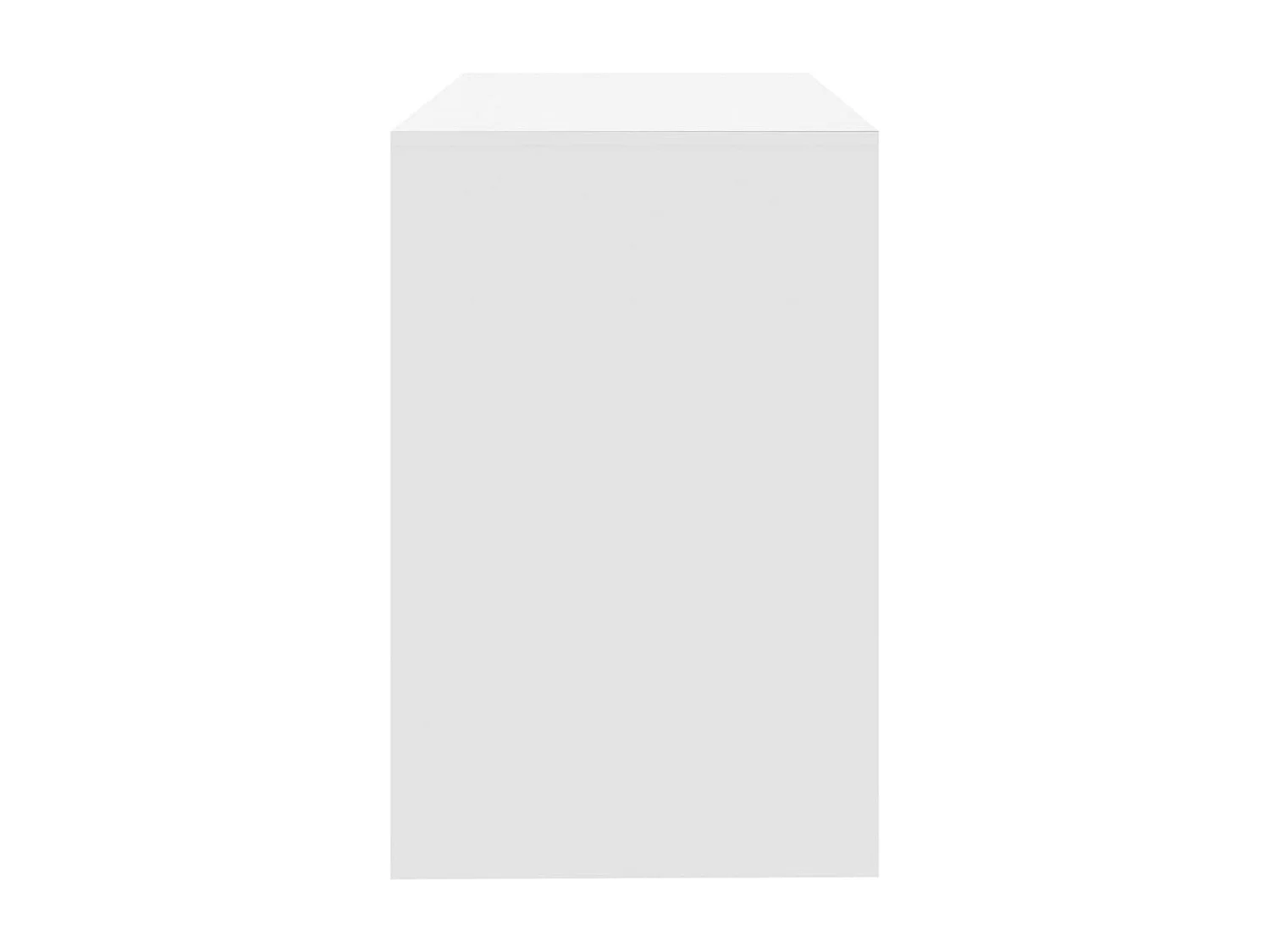 Bureau Blanc 101x50x76,5 cm Aggloméré