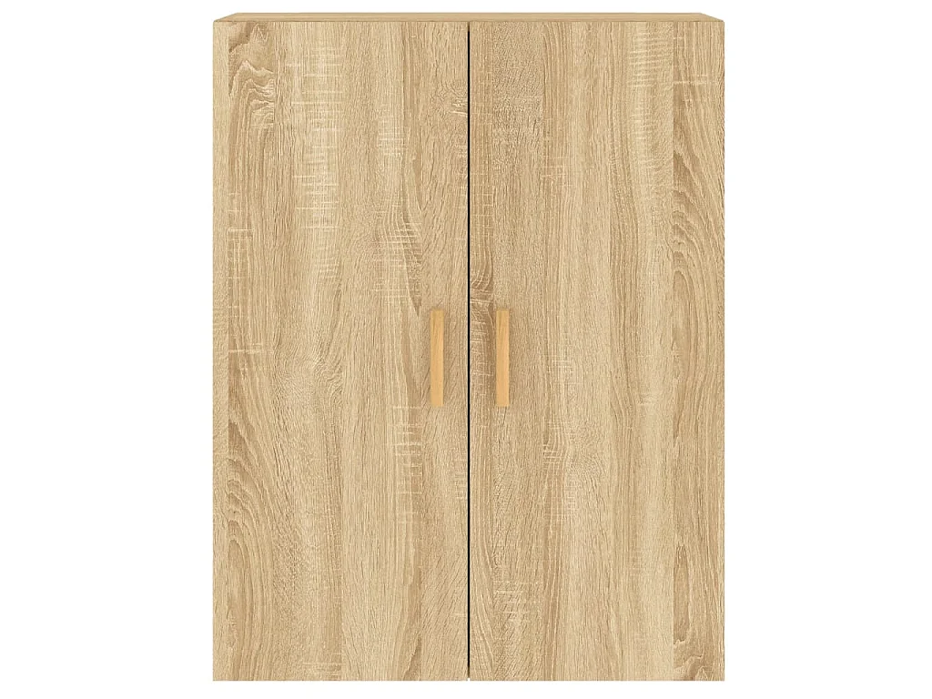 Móveis de parede 2 pcs derivados de madeira carvalho sonoma