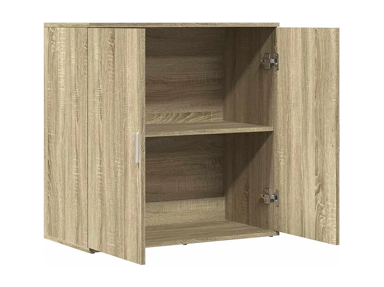 Sideboard Sonoma-Eiche 79x38x80 cm Holzwerkstoff