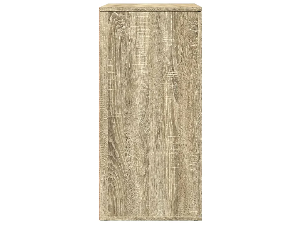 Dressoir 79x38x80 cm bewerkt hout sonoma eikenkleurig