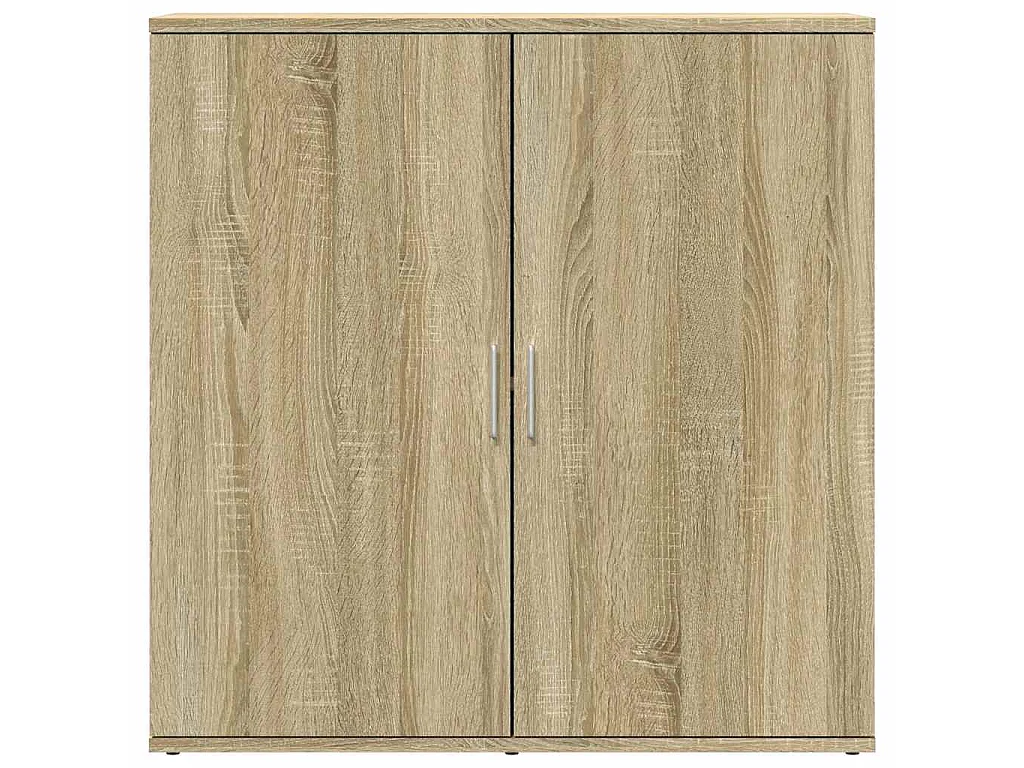 Credenza Rovere Sonoma 79x38x80 cm in Legno Multistrato