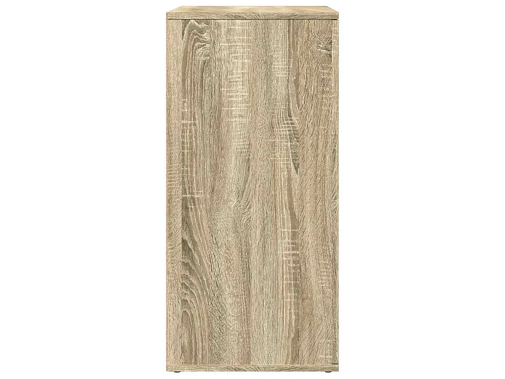 Credenza Rovere Sonoma 79x38x80 cm in Legno Multistrato