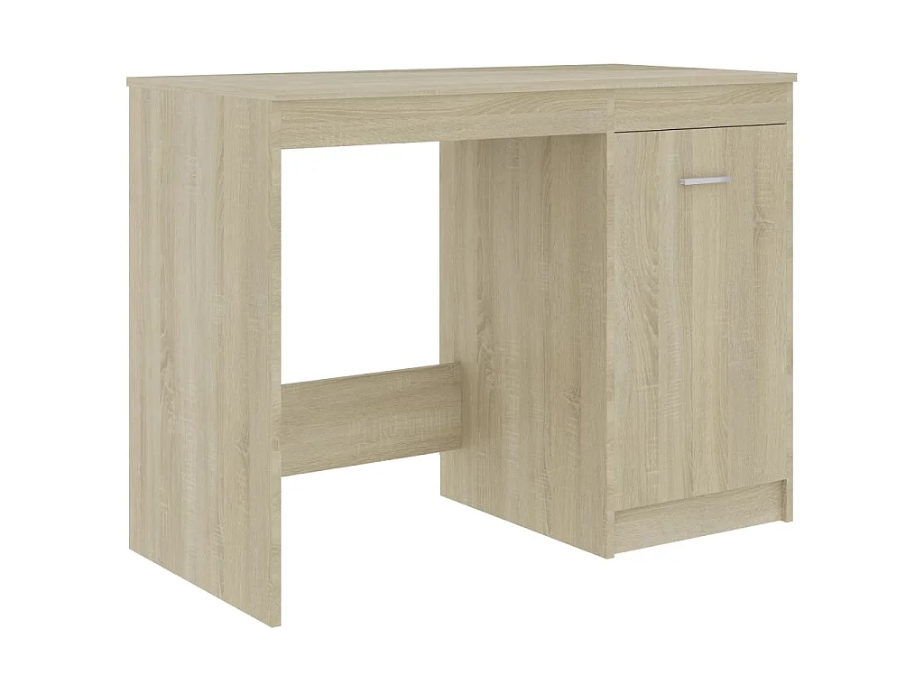 Bureau Chêne sonoma 100x50x76 cm Bois d’ingénierie