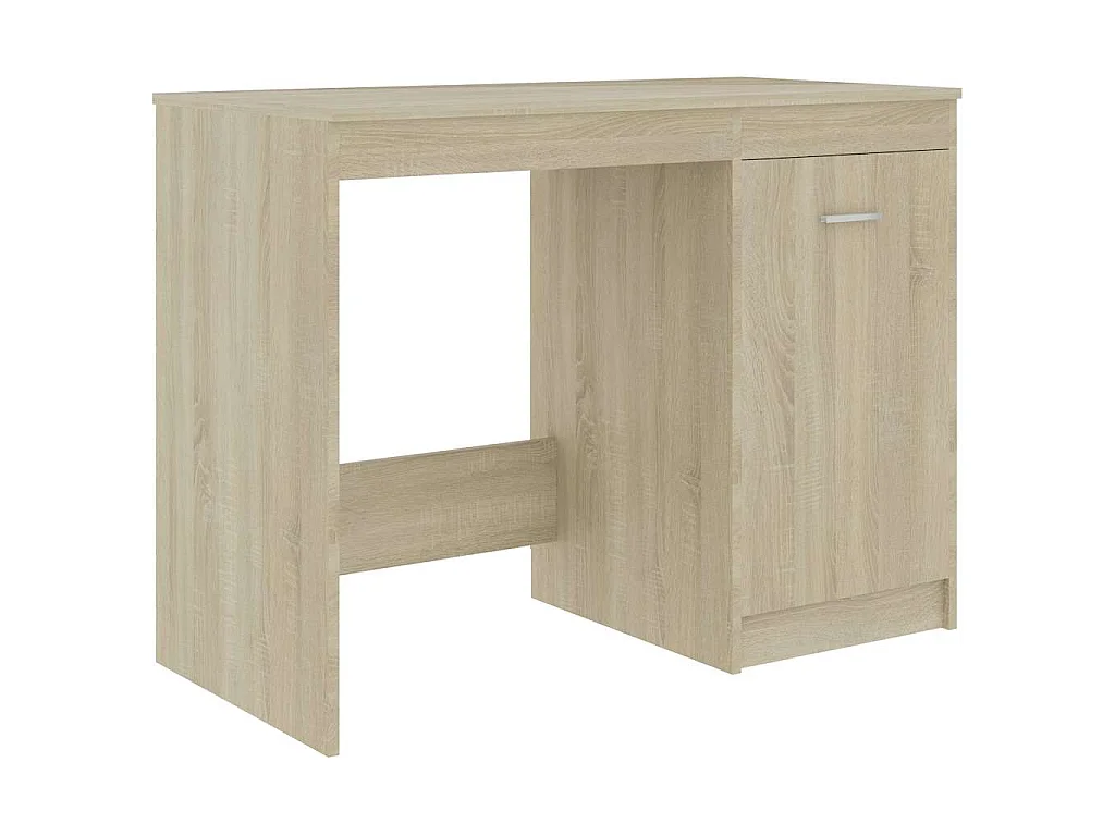 Bureau Chêne sonoma 100x50x76 cm Bois d’ingénierie