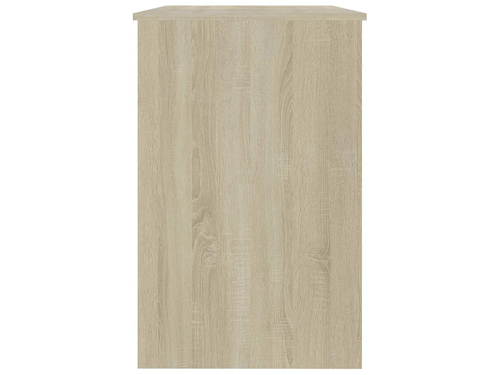 Bureau Chêne sonoma 100x50x76 cm Bois d’ingénierie