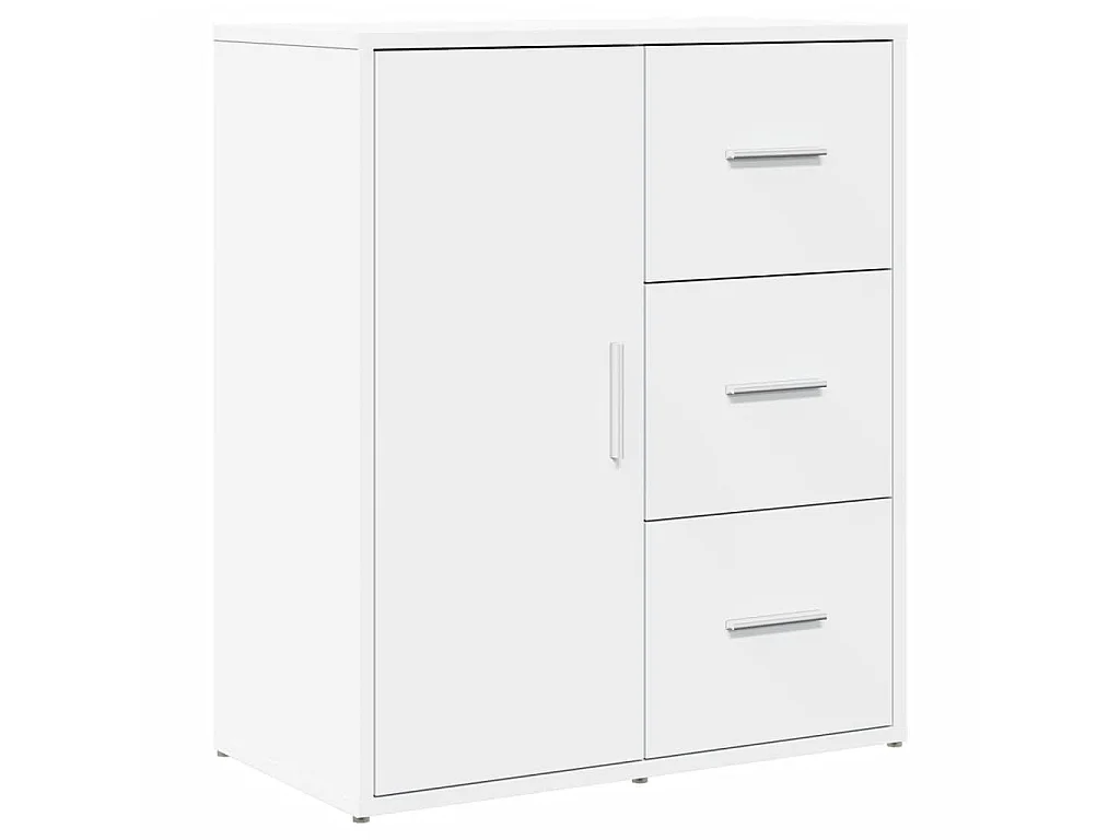 Aparador 60x31x70 cm derivados de madeira branco