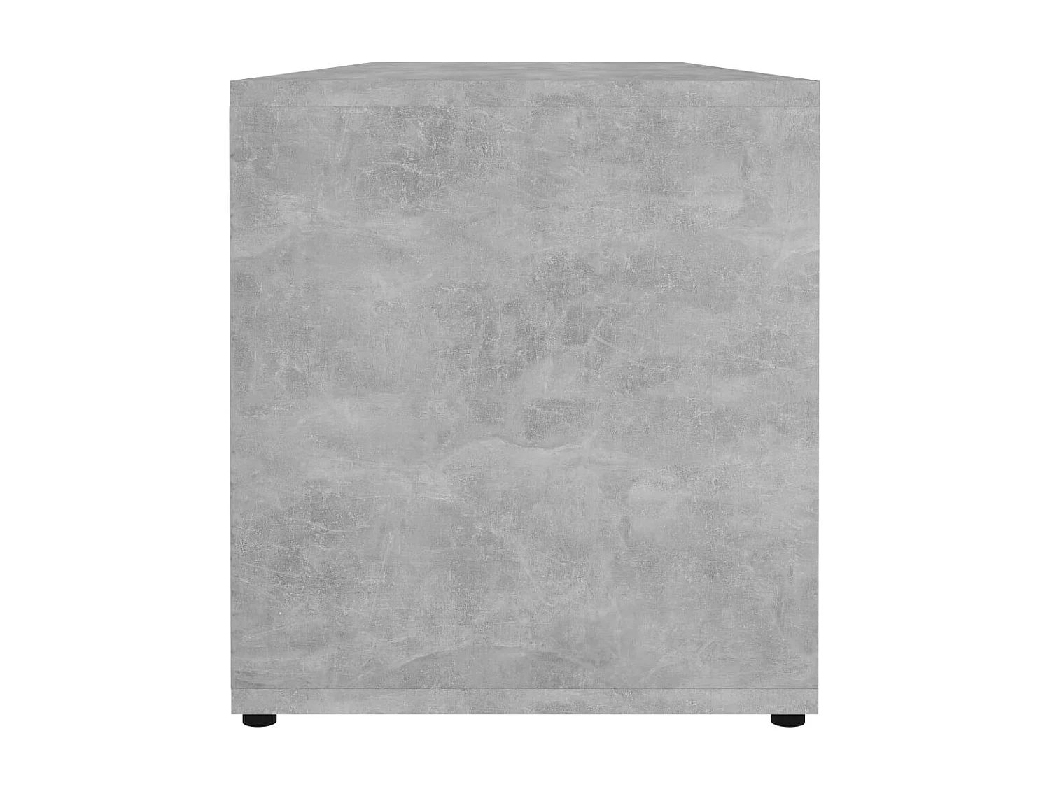 Tv-meubel 120x34x37 cm bewerkt hout betongrijs