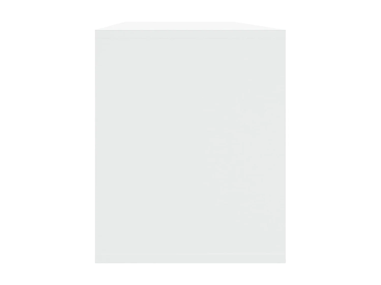 Mobile Porta TV Bianco 130x35x50 cm in Truciolato