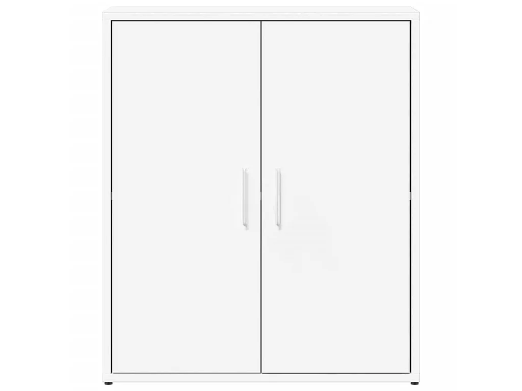 Dressoir 60x31x70 cm bewerkt hout wit