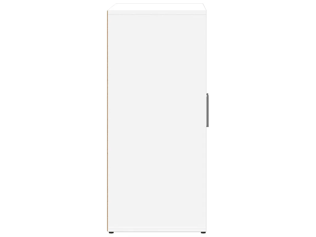 Dressoir 60x31x70 cm bewerkt hout wit