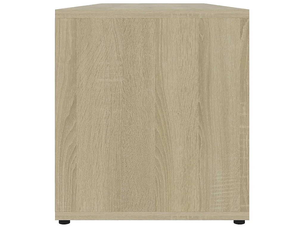 Meuble TV Chêne sonoma 120x34x37 cm Bois d’ingénierie