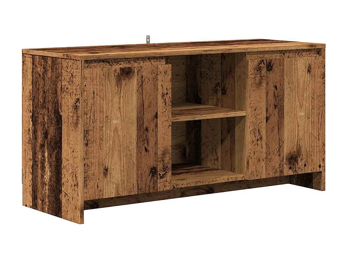 TV-Schrank Altholz-Optik 102x37,5x52,5 cm Holzwerkstoff