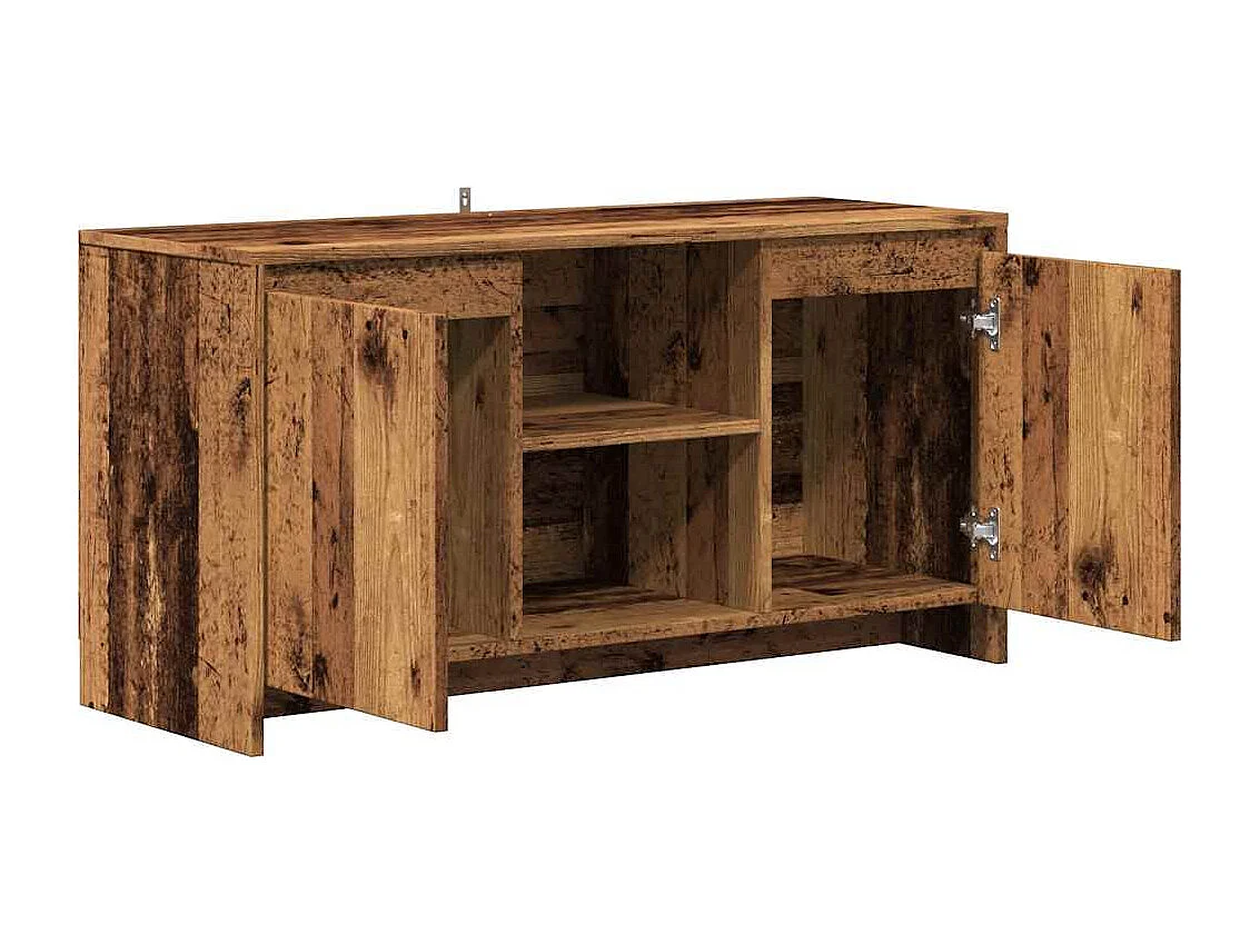 TV-Schrank Altholz-Optik 102x37,5x52,5 cm Holzwerkstoff