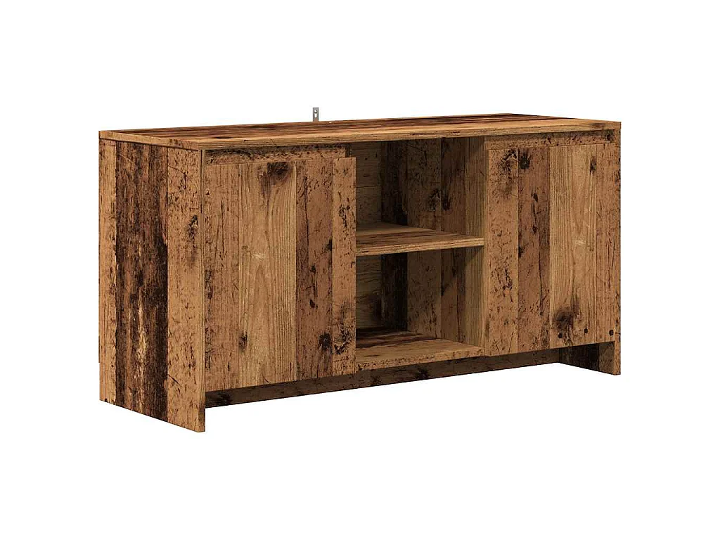 TV-Schrank Altholz-Optik 102x37,5x52,5 cm Holzwerkstoff