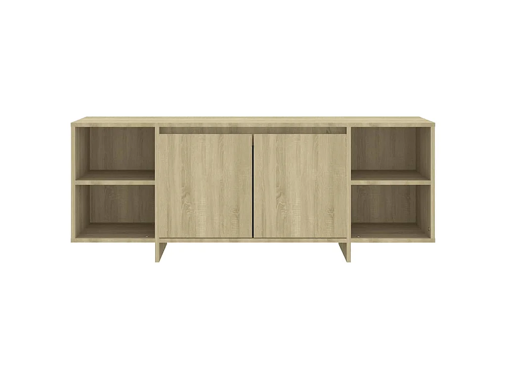 Mobile Porta TV Rovere Sonoma 130x35x50 cm in Truciolato