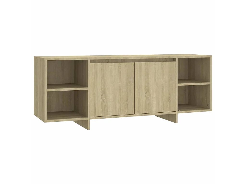 Mueble para TV madera contrachapada roble Sonoma 130x35x50 cm