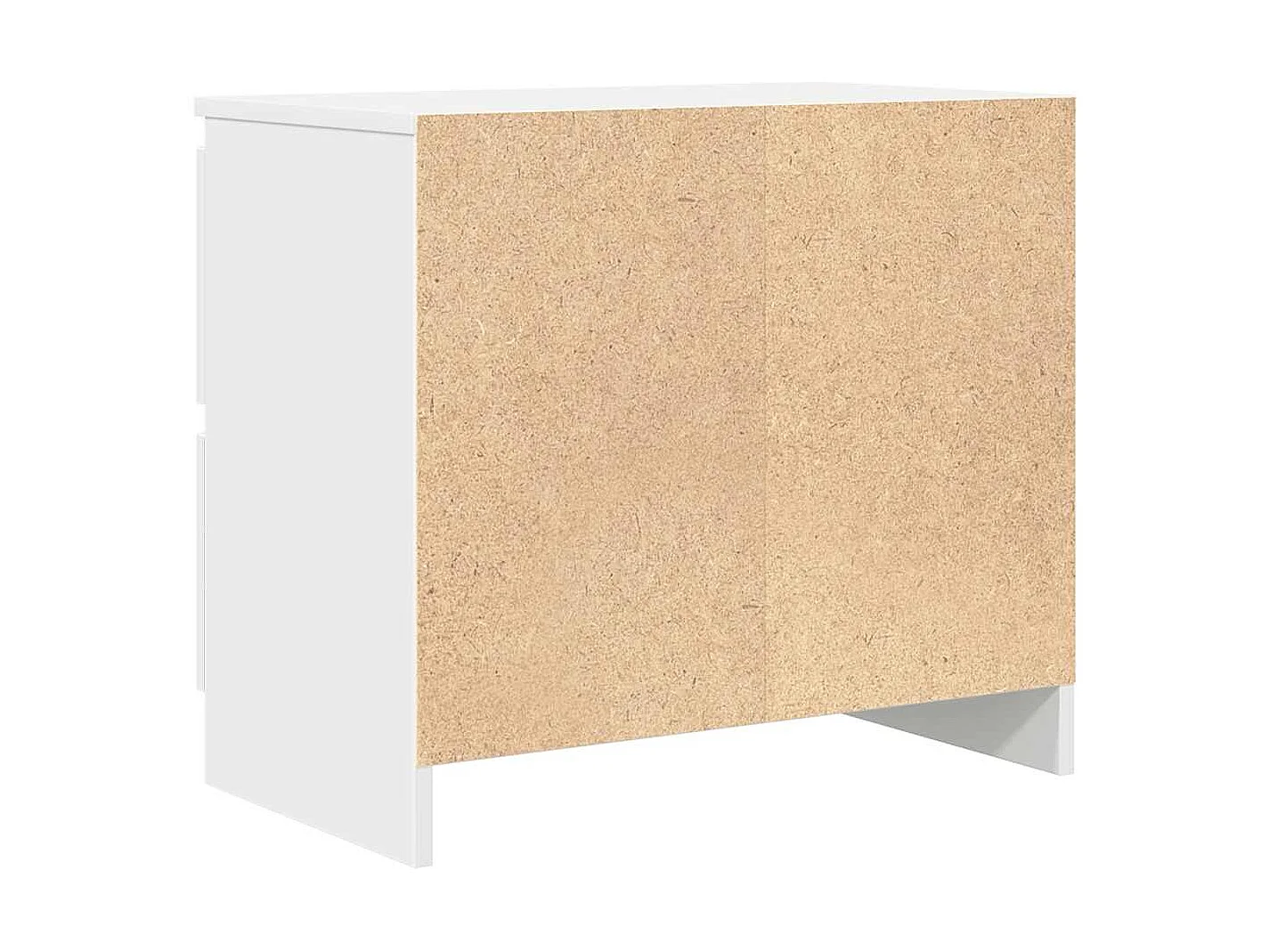 Meuble TV blanc 60x35x54 cm bois d'ingénierie