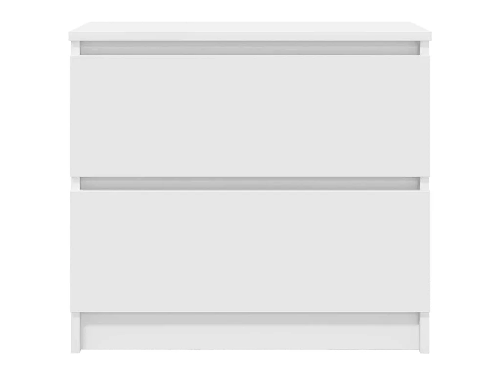 Meuble TV blanc 60x35x54 cm bois d'ingénierie