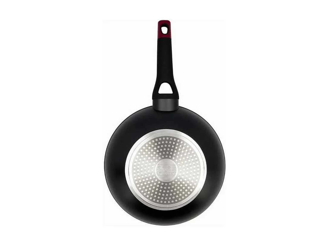 Wok - PYREX - 1455021 - En aluminium forgé - Antiadhésif - 28 cm - Sans PFAS