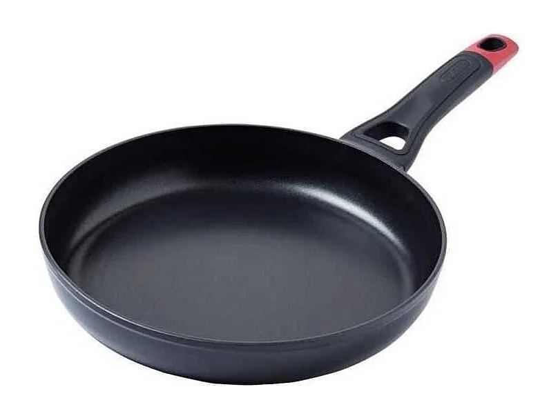 Sartén Óptima+ Pyrex aluminio forjado negro/rojo Ø20 cm