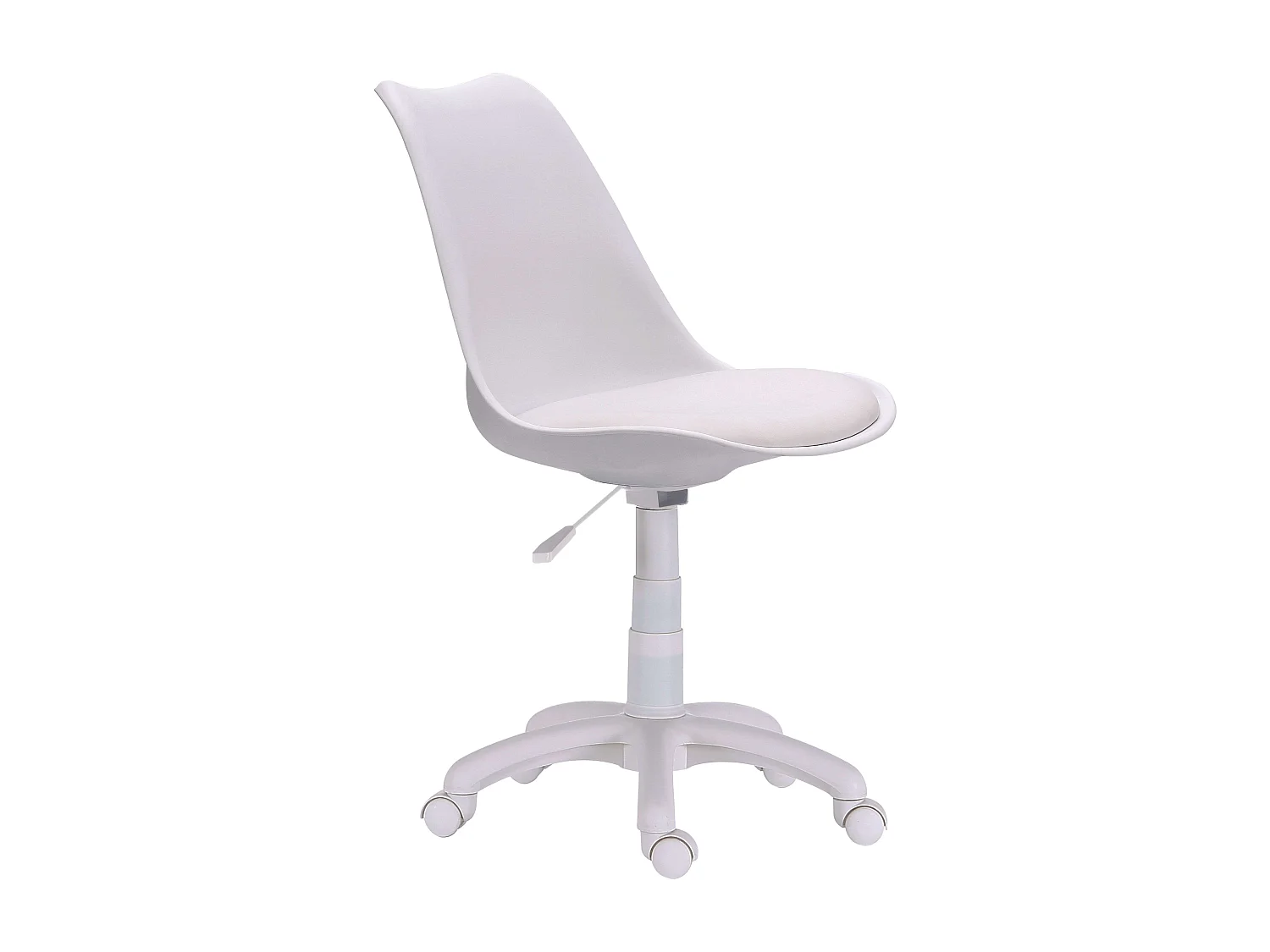 Chaise d'étude Lina blanche Modern Office