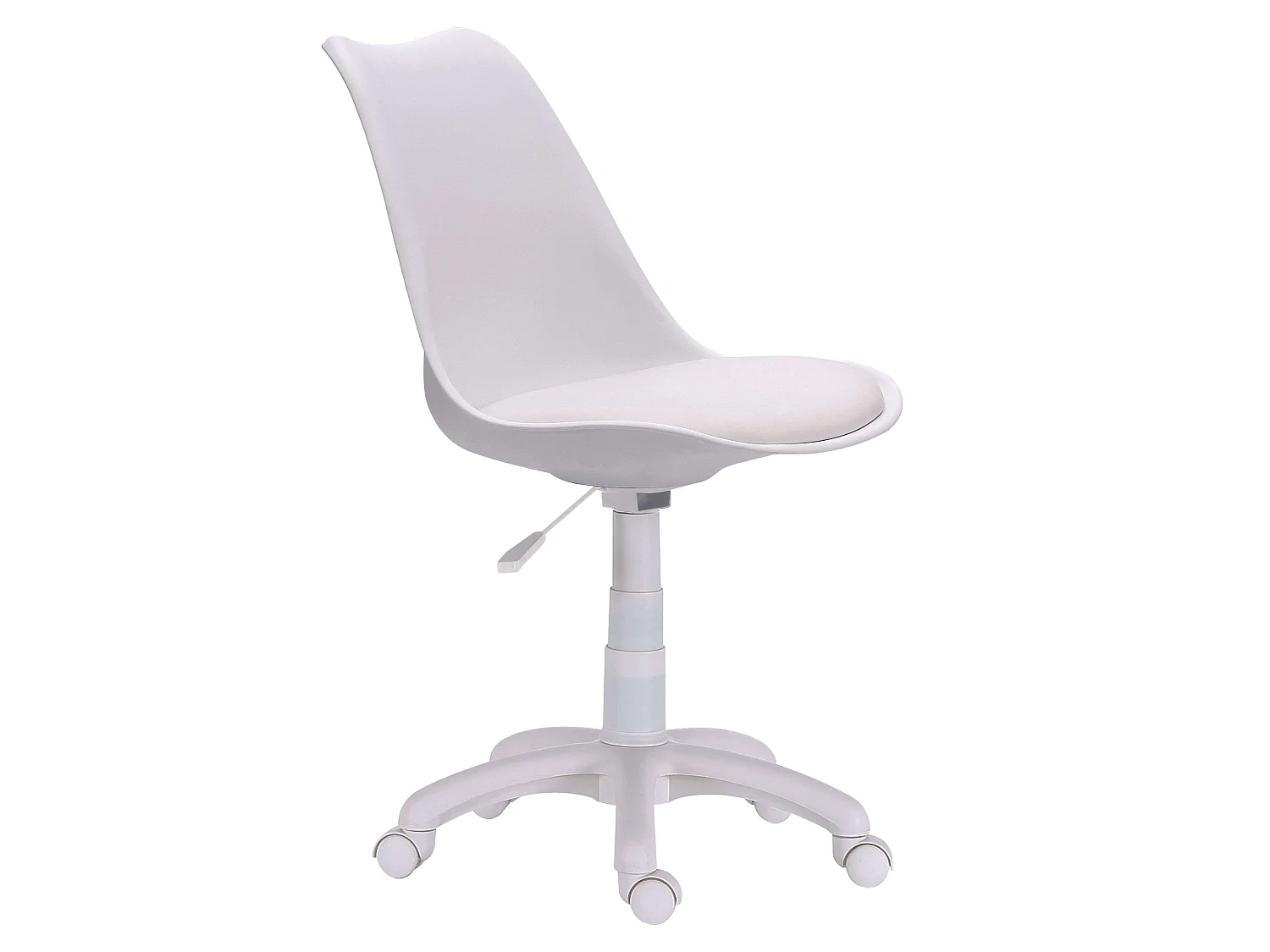 Chaise d'étude Lina blanche Modern Office