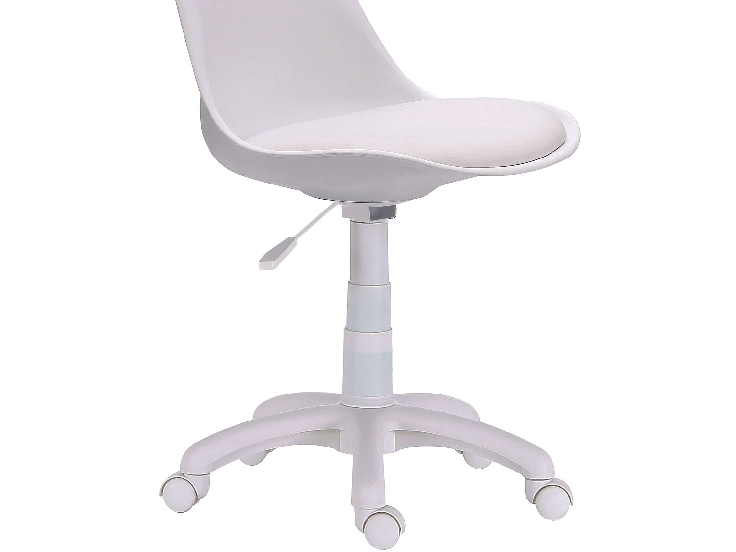 Chaise d'étude Lina blanche Modern Office