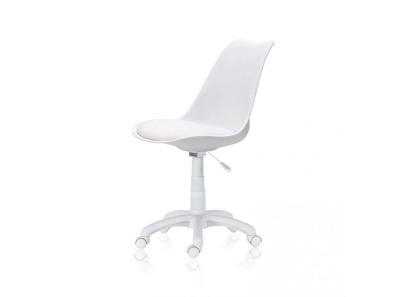 Chaise d'étude Lina blanche Modern Office