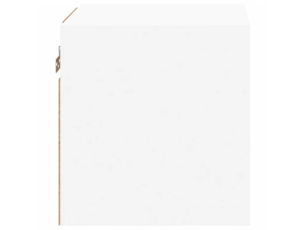 Tv-meubel met LED-verlichting 30x28,5x30 cm wit